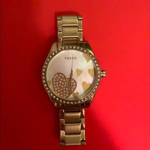 Fossil Stainless Steel Gold Color Watch